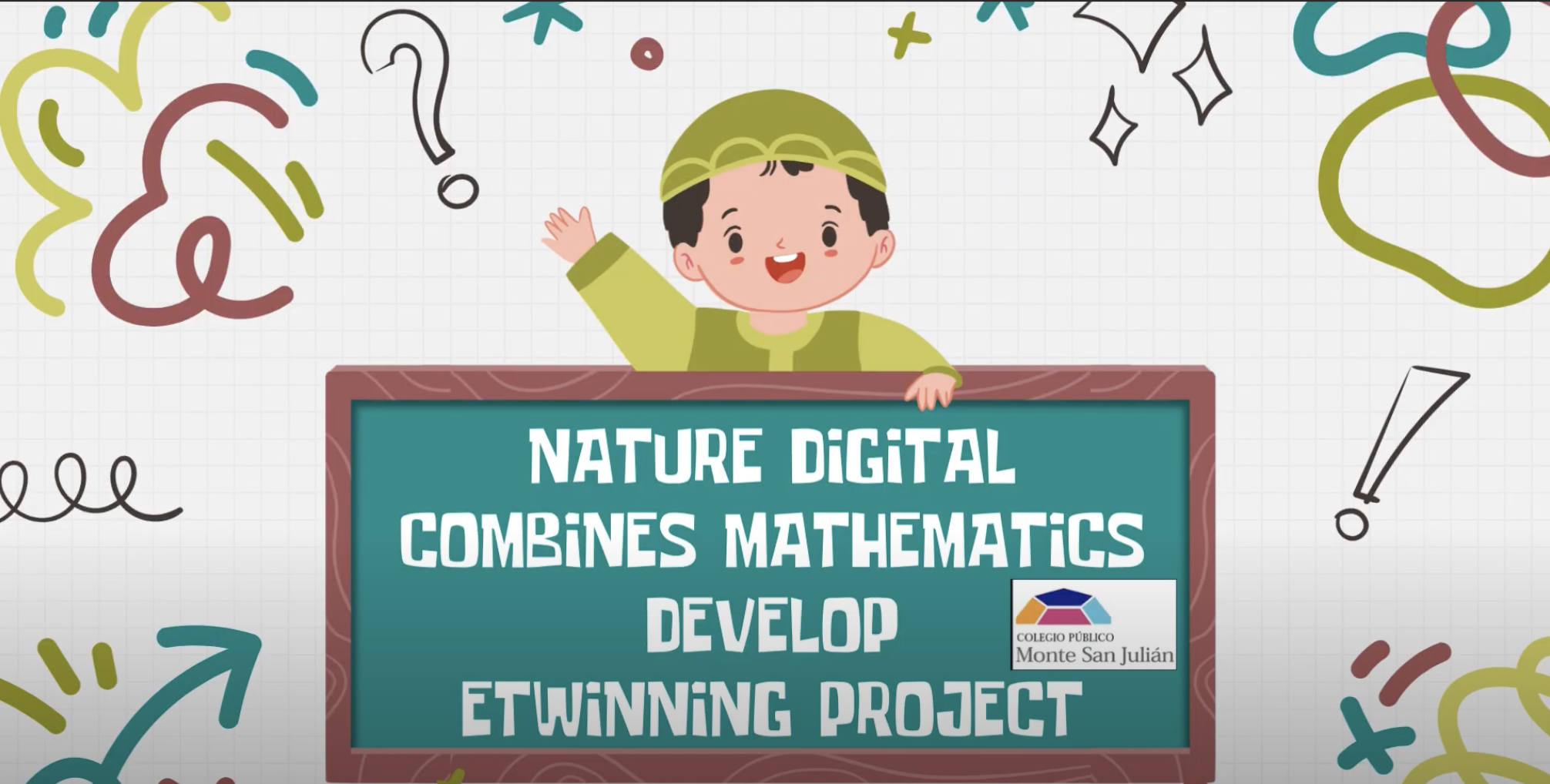Nature Digital combines mathematics develop eTwinning Project.🌳🌳